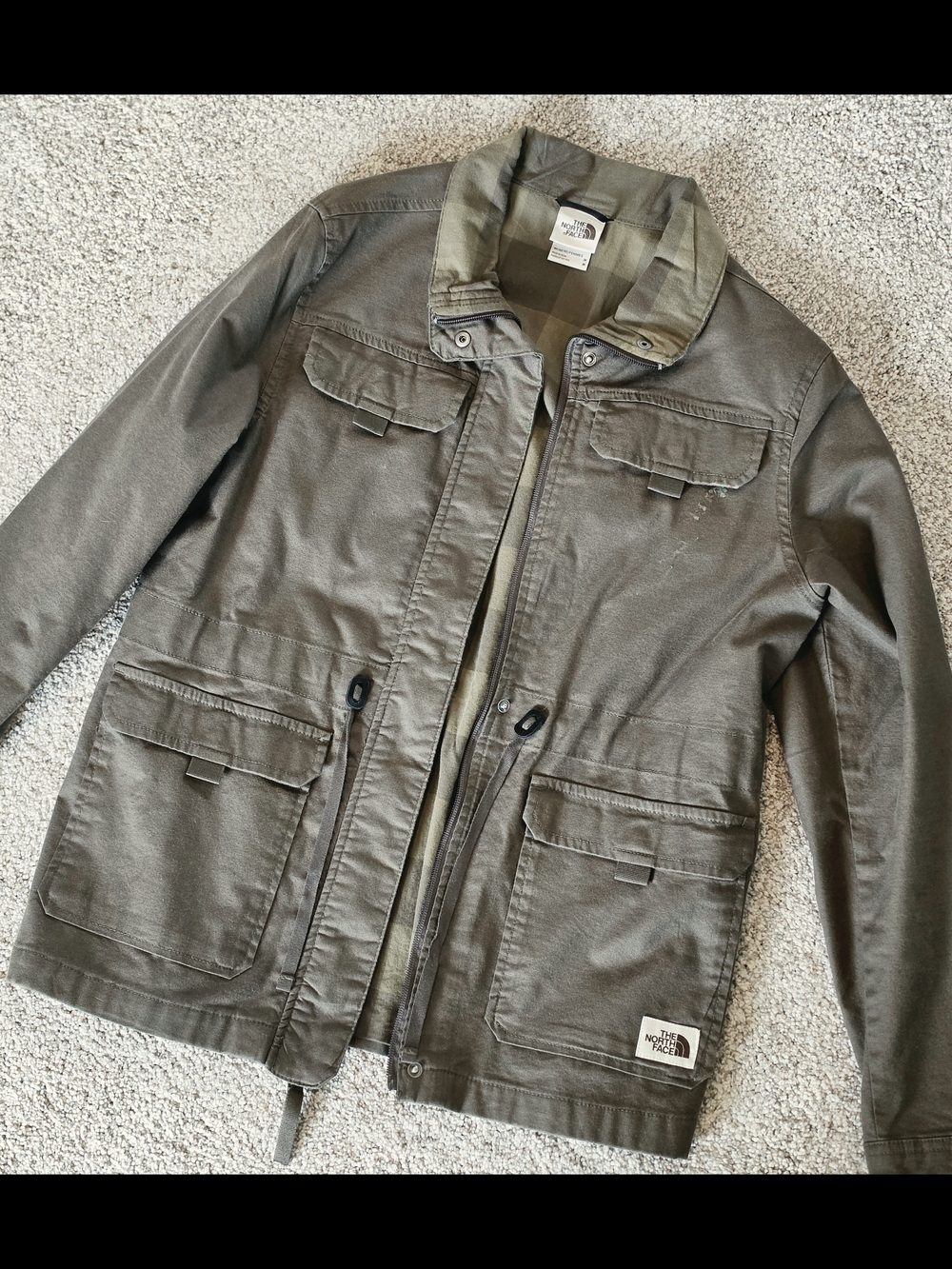 The North Face Olive Green Military Field Jacket - Women's